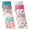 Cadidi Dinos Girl 100% Cotton Boyshort Underwear, Assorted Panties (Pack of 12) Soft Undies Size 8 view 1