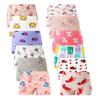 Cadidi Dinos Girl 100% Cotton Boyshort Underwear, Assorted Panties (Pack of 12) Soft Undies Size Red 8 view 1