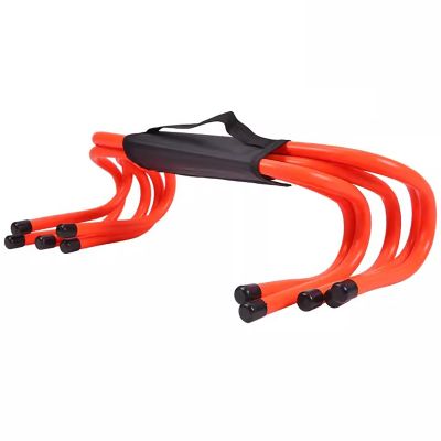HDYZJQ Mini Hurdles for Track and Field, 6" 9 12 16 20 24 Inch Speed Hurdles for Agility Training, Kids/Athletes/Basketball/Baseball/Soccer/Football Indoor Outdoor Sports Equipment(15cm/6in)