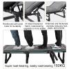 XGQXZWC Folding Camping Cot, Portable Foldable Bed for Adults, Folding Bed with Blanket, Portable Folding Bed with 4 Gears Adjustable, Easily Bear 150KG, for Travel Outdoor Home Office(Black) view 4