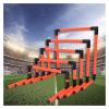 HDYZJQ 5 Pcs Speed Training Agility Hurdles for Athletes Training, 16/23/30/40/50 cm Height Detachable Practice Hurdles, Small Jumping Hurdles for Dogs/Pets view 1