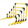 HDYZJQ PVC Pipe Agility Training Hurdles 5 Pack, 6 9 12 16 20 Inch Hurdles Training Equipment for Football/Tennis/Volleyball/Softball/Basketball, Obstacle Course Hurdle for Kids(Yellow) view 1