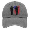 Youcan Not Scare Me I'm A Retired Police Officer2 Running Hats for Women Sports Hat for Women's Cap Trendy Sun Visor view 1
