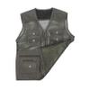 BESPORTBLE Adult Fly Fishing Vest with Pockets Lightweight Outdoor Travel Vest for Camping and Emergency Situations and Breathable Design for Men Xxl view 1
