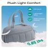 BAGSMART Gym Bag for Women, Duffle Bag for Travel with Wet Pocket, Lightweight Carry on Weekender Duffel, Water Resistant view 4