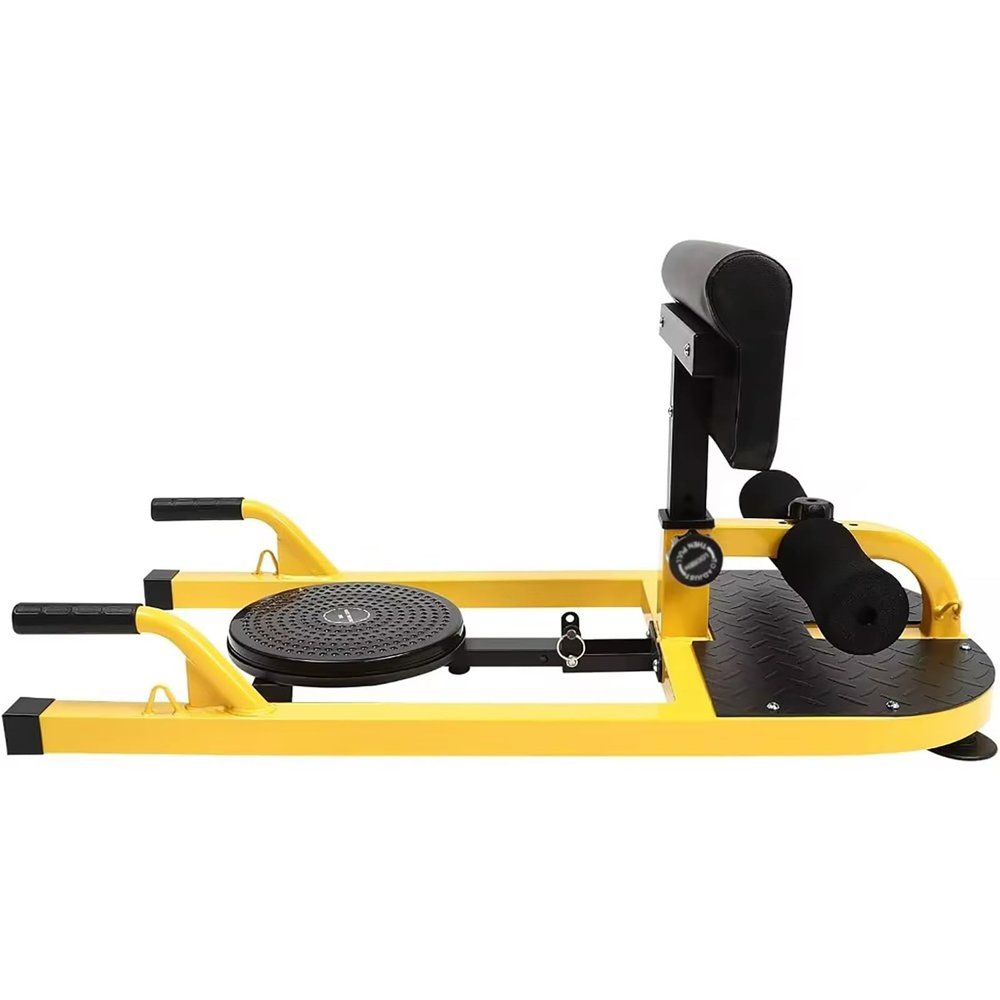 Tdfersasdw Multi-Function Deep Sissy Squat Machine, Home Gym Hip Thrust Machine Home Workout Equipment Leg Exercise Machine for Women & Men,Black