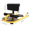 Tdfersasdw Multi-Function Deep Sissy Squat Machine, Home Gym Hip Thrust Machine Home Workout Equipment Leg Exercise Machine for Women & Men,Black view 3