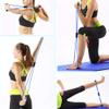 8 Shaped Tension Band, Resistance Stretch Rubber Band Training Rope Tube Strength Training Equipment Workout Fitness Exercise for Yoga Gym (Blue) view 4