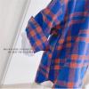 Toddler Flannel Shirt Jacket Plaid Long Sleeve Lapel Button Down Shacket Little Kids Boys Fall (Blue, 18-24 Months) view 4