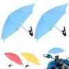 2Pcs Phone Sunshade Phone Umbrella, 2024 New Phone Umbrella UV Protection, Mini Phone Umbrella Clip, Smartphone Sun Shade Cover for Outdoor Motorbike Riding or Cycling (Blue) view 1