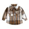 Baby & Toddler Button Down Shirt Kid Flannel Shirt Plaid Shirt Boys Western Shirts Long Sleeve Baby (A, 6-12 Months) view 1
