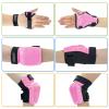 MammyGol Girls Knee Pads Elbow Pads Wrist Guards set 6 in 1 for Kids Ages 3-9 -Boys Knee Pads Protection Gear for Roller Skates Bike Cycling Skateboard Scooter(Pink) view 2