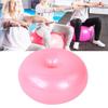ChengyuWei Anti Burst and Slip Resistant Exercise Ball, Ball Exercise Ball Yoga Ball, Yoga Ball Exercise Ball for Working Out, Yoga Ball Fitness Ball, 50cm PVC Pink Doughnut Shape view 3