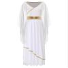 winying Women Ancient Greek Roman Queen Dance Dress Sleeveless Chiffon Tunic Robe Church Worship Costume White Small view 3