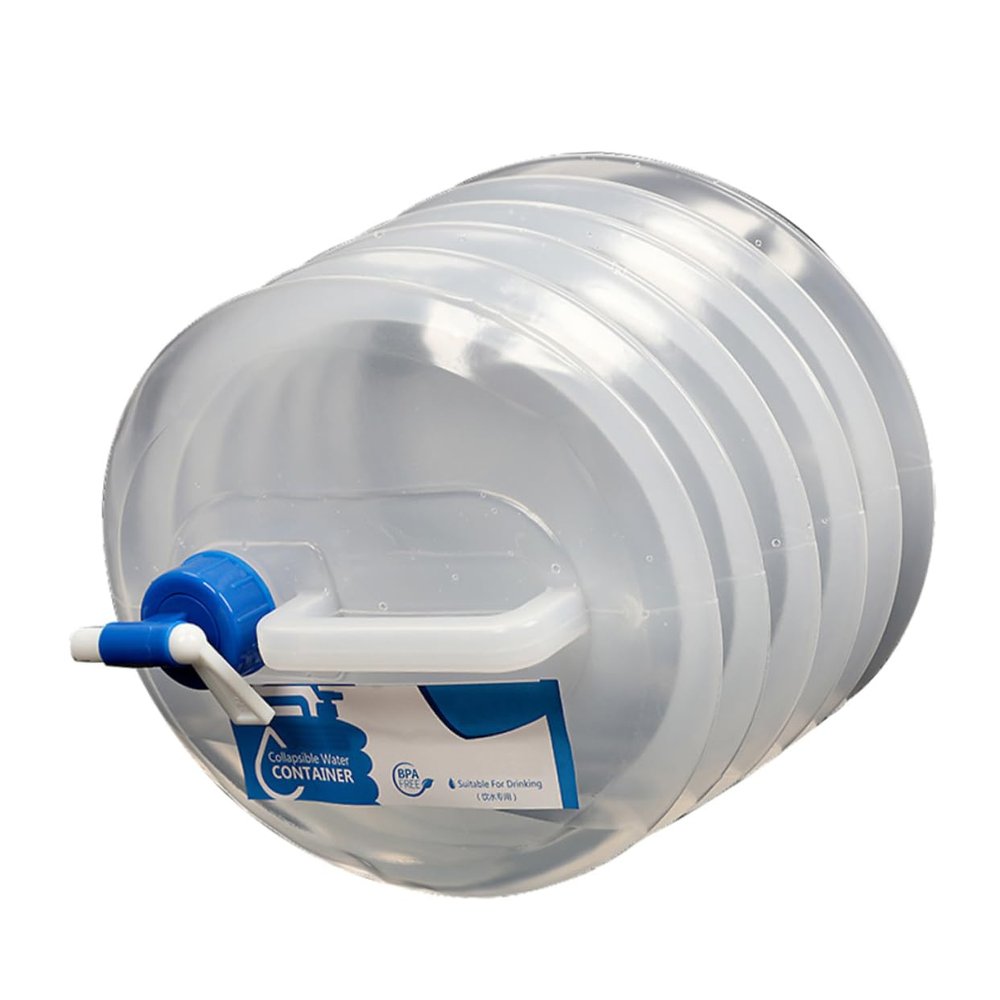 Gogogmee 1pc Folding Water Container Portable Water Bag for Outdoor Activities Camping Hiking Travel Emergency Use Lightweight and Convenient Storage
