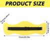 Swim Belt Floatation Belt: EVA Foam Water Aerobics Belt with Adjustable Strap, Flotation Belt Water Belts for Pool Exercise, Buoyancy Belt Swim Kickboard for Beginners Adults Kids (Yellow, 28.3" L) view 2