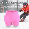Kids Hip Padded Shorts for Skating, Youth Protection Pads Figure Skating Shorts Crash Butt Pads for Tailbone (Green, X-Small) view 2