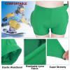 Kids Hip Padded Shorts for Skating, Youth Protection Pads Figure Skating Shorts Crash Butt Pads for Tailbone (Green, X-Small) view 3