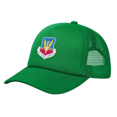 Acc Shield Baseball Cap Women Men Mesh Sun Hat Adjustable Trucker Hats Caps Green
