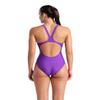 ARENA Feel Dynamo Women's Sports Swimsuit Swim Pro US Back Athletic One Piece Training Suit Ladies Competitive Swim Bathing Suit, Violetta Purple, US Size 28 view 2