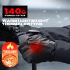 OutdoorMaster Ski Snow Mittens for Women & Men, Thermal Snowboard Ski Gloves Screen Touch, Warm Winter Anti-Slip Waterproof with Double-Pocket for Cold Weather Sports, Skiing, Snowboarding view 2