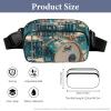 Cool Drums Set Fanny Pack for Women Men Waist Bag Belt Bag Adjustable Casual Bag for Travel Sports Hiking view 2