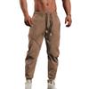 QOAAIE Mens Slim Fit Joggers Sweatpants Drawstring Waist Running Tapered Pants Athletic Track Pants for Workout Training (Coffee,XX-Large) view 1