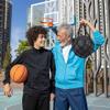 CREATCABIN 2Pcs Basketball Net Bags Football Mesh Bag Polyester Storage Volleyball Rugby Sports Ball Holder Carry Bag Single Ball Carrier Equipment Bags Fit Ball No.3 4 5 for Hoop Black 55x22.5cm view 4