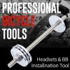 SEIWEI Bike Headset Press Tool Aluminum Alloy Bottom Bracket Bearing Press Tool Bicycle Repair Accessories Easy to Use view 4