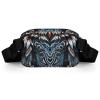 Owl Fanny Pack for Women Men Waist Bag Belt Bag Adjustable Casual Bag for Travel Sports Hiking view 4