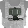 SINAIRSOFT Tactical Vest Phone Holder MOLLE Plate Carrier Phone Mount Folded Navigation Board (Ranger Green) view 1
