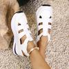Ladmiple Loafers For Women Black And White Women's Low Top Sneakers Slip On Canvas Shoes Fashion Dressy Casual Summer Comfortable Non Slip Walking Flats Loafers view 4