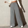 Flare Brand Women's Baggy Joggers - Lightweight High Waisted Y2k Straight Leg Lounge Pants with Pockets, Drawstring 2024 Winter Pants view 2