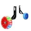 1 Pair Kids Bicycle Training Wheels for 20inch 18inch 16inch 14inch 12inch Flash LED Training Wheels for Children's Durable PU Noise-free Cycling Accessory Easy Installation (Red,20inch) view 1
