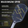 WINPICK Titanium Carbon Fiber Pickleball Paddle, T700 Carbon Fiber Racket with 16MM Core & Long Handle, Thermoformed Pickleball Paddle,Designed for Ultimate Spin, Control & Power view 3