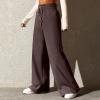 Flare Sweatpants Women Baggy Wide Leg Casual Comfy High Waisted Y2k Lightweight Joggers With Pockets Loose Fit Drawstring Winter 2024 Straight Leg Lounge Pants view 4