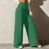 Flare Women's High Waisted Y2k Sweatpants - Lightweight Joggers with Pockets & Loose Fit - Winter Pants view 3