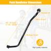 ZUKKA Kids Bike Training Push Handle Safety Trainer Handle Balance Push Bar Kids Bike Learning Handle Push Bar for Children Bikes view 3