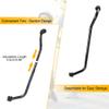 ZUKKA Kids Bike Training Push Handle Safety Trainer Handle Balance Push Bar Kids Bike Learning Handle Push Bar for Children Bikes view 4