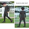 WenGTQ Youth Compression Shirts, Long Sleeve, Moisture Wicking Baselayer, Pack (3-piece set, Small) view 2