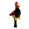 Scott Edward Funny Golf Club Cover Fit Well for Driver Golf Club Cute Animal Zoo Design Soft Functional Golf Headcover Stylish Protection for Men and Women (Cock-DR) view 1