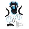 Genseino Toddler Bike Seat, Rear Bike Seat Attachment for Adult Bike with Seat Cushion, Bike Seat with Fixed Bar Wrap-Around Guardrail for 8 Months to 6 Years Old view 4