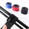 AKOAK 3 Pcs Fishing Rod Wrap Strap, Fishing Rod Ties Stretchy Rod Holder for Fishing Gear and Equipment, Fishing Rod Elastic Ties for Casting Rods, Spinning Rods and Fly RodsBlue/Black/Red view 1