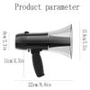 KrrNFYSG Megaphones Portable Megaphones with Built-in Siren and Speaker Handheld Megaphone Speaker Adjustable Volume, USB Bullhorn Clearer view 2