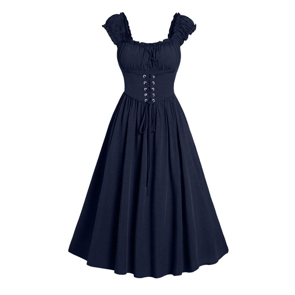 Renaissance Dress Women Victorian Medieval Costume Empire Waist Irish Regency Dress Retro Ren Faire Costume