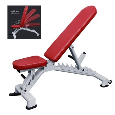 NWKHRSO Dumbbell Stools Weightlifting Bed Abdominal Crunches for Sit-ups Fitness Equipment Fitness Chair 8 Levels of Adjustment