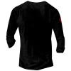 DMOYALA Mens Henley Shirts Skull Cross Red Graphic Printed Long Sleeve Pullover Shirts 8Pcs Buttons Up Vintage V Neck Trendy Fall Hippie Streetwear Tees Top view 2