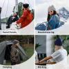 BUECDHYEI Bah Humbug Adult Knitted Hat Beanie Winter Warm Skull Hat - Men Women Deep Heather view 4