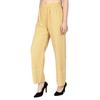 Goggian Women's Skinny Fit Cotton Palazzo (US, Alpha, Large, Regular, Regular, Skin) view 4