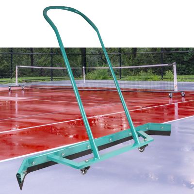 YXXSDP Sport Court Water Remover Dryer/Tennis Court Squeegee, Professional Aluminum Squeegee Broom Rain Shuttle/Sweeper, Blade Floor Surface Water Pusher(Green)